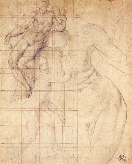 Pontormo, Jacopo Adam and Eve at Work